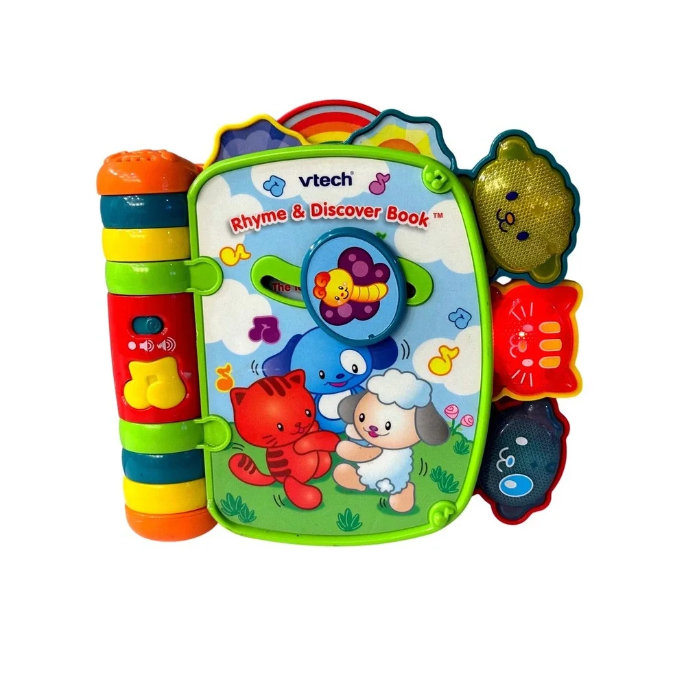 Vtech Rhyme & Discover Book Heavy Duty Musical 8